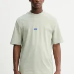 Tricou Barbati Hugo Blue tricou din bumbac