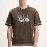 Tricou Barbati Hugo Blue tricou din bumbac Nothal