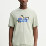Tricou Barbati Hugo Blue tricou din bumbac Nalotrix
