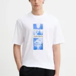 Tricou Barbati Hugo Blue tricou din bumbac HUGO x Jujutsu Kaisen
