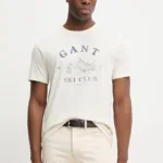 Tricou Barbati Gant tricou din bumbac