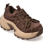 Pantofi sport Dama GRYXX maro, 1899, din piele intoarsa