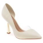 Pantofi dama eleganti ALDO albi, PAISLEY 100, din piele ecologica