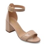 Sandale CLARKS gri, EZORIA MAE, din piele naturala lacuita