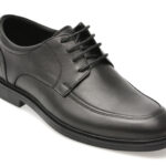 Pantofi eleganti BITE THE BULLET negri, 51535, din piele naturala