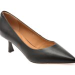 Pantofi dama eleganti EPICA negri, D05555, din piele naturala