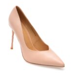 Pantofi dama eleganti FLAVIA PASSINI nude, 5L175, din piele naturala