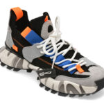 Pantofi sport GRYXX negri, 18159, din material textil