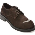 Pantofi dama EPICA maro, 2157221, din piele intoarsa