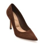 Pantofi dama eleganti ALDO maro, STESSY 3.0, din piele intoarsa