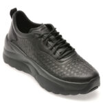 Pantofi sport Dama GEOX negri, D551FB, din piele naturala
