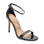 Sandale elegante ALDO negre, JACYNTHE 001, din piele ecologica