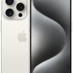 Telefon iPhone 15 Pro 256 GB White Titanium Ca nou
