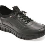 Pantofi dama FLAVIA PASSINI negri, EV2843, din piele naturala