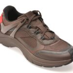 Pantofi sport HUGO maro, 8581, din material textil
