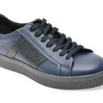 Pantofi sport BITE THE BULLET bleumarin, 3122, din piele naturala