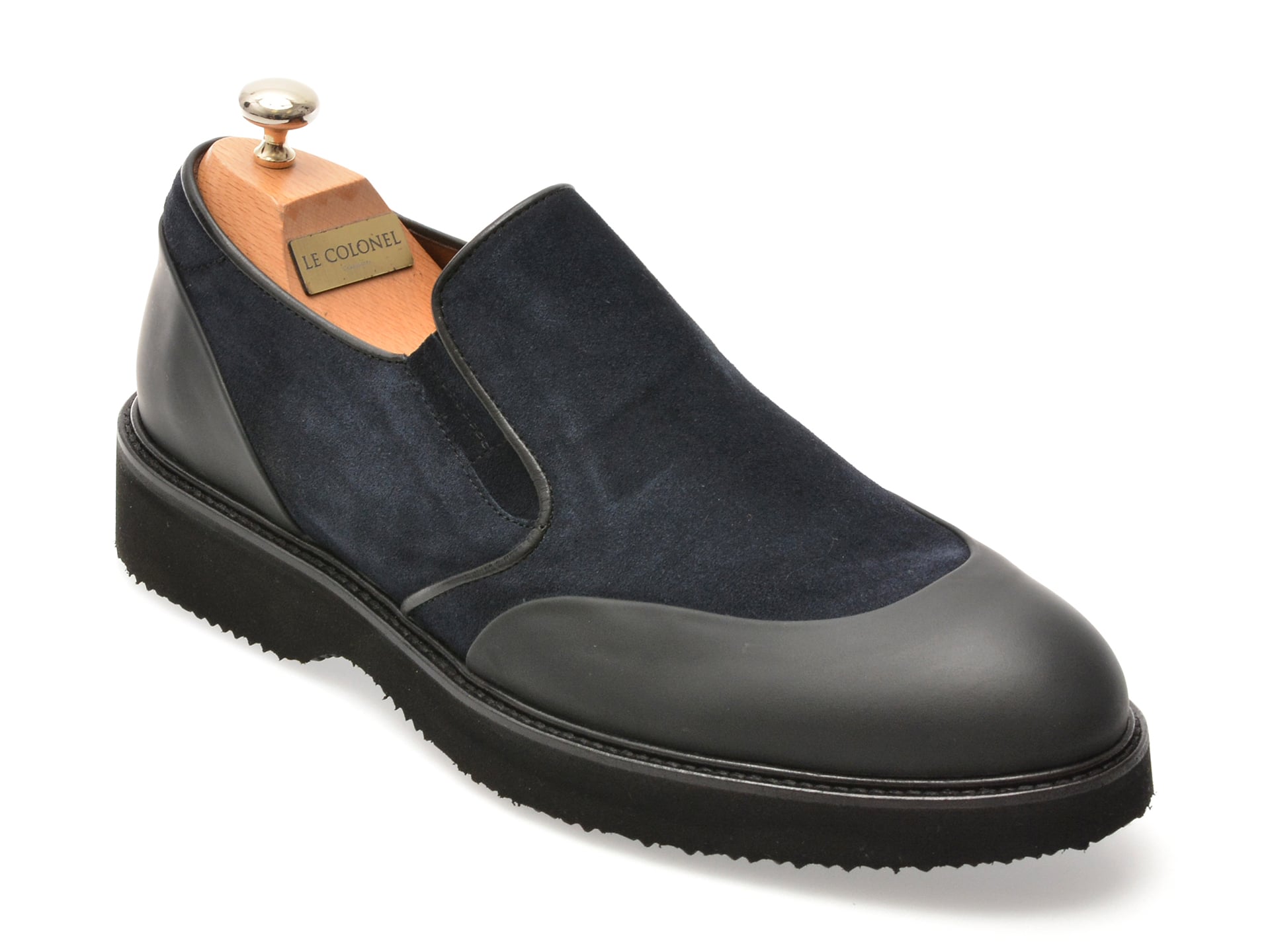 b6cd4da01c49be088e0437d5d238d805b6d15b1170c89c9115960cfc7d41022a Pantofi LE COLONEL bleumarin, 65230, din piele naturala - imagine 1