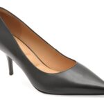 Pantofi dama eleganti EPICA negri, E39970, din piele naturala