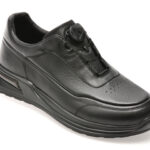 Pantofi sport EPICA negri, 250408, din piele naturala