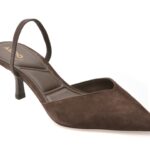 Pantofi dama elegnti ALDO maro, RE-OLIVIA 201, din piele intoarsa