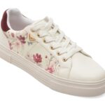 Pantofi sport Dama ALDO albi, SADDIE 116, din piele ecologica