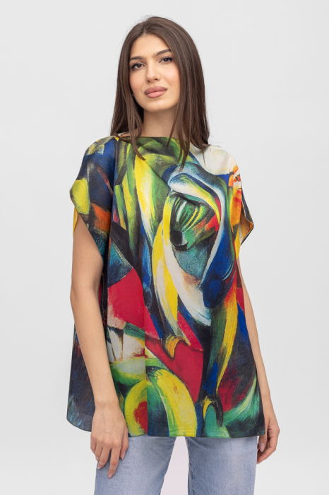 bluza-de-vara-tip-poncho-din-matase-imprimata-cu-reproduceri-dupa-picturi-celebre-copie-493123 Bluza de vara tip poncho din matase cu imprimeu abstract - imagine 1