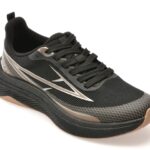 Pantofi sport GRYXX negri, 25015, din material textil