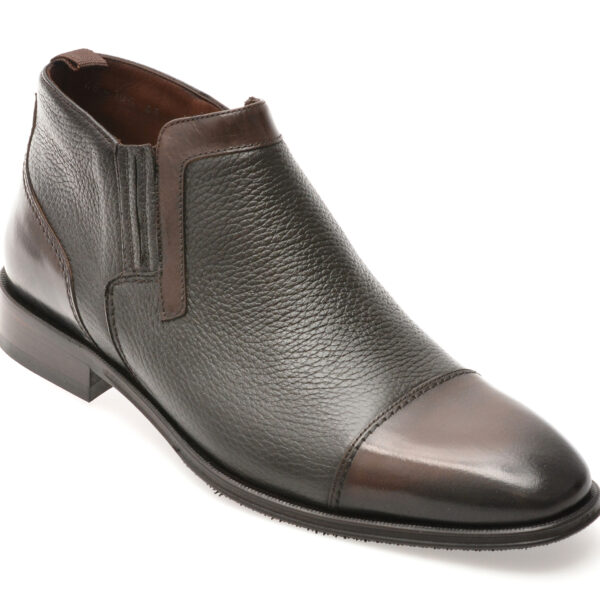 Ghete elegante LE COLONEL maro, 484100, din piele naturala