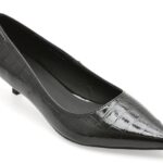 Pantofi dama eleganti FLAVIA PASSINI negri, A88, din piele naturala
