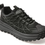 Pantofi sport GRYXX negri, 61033, din material textil