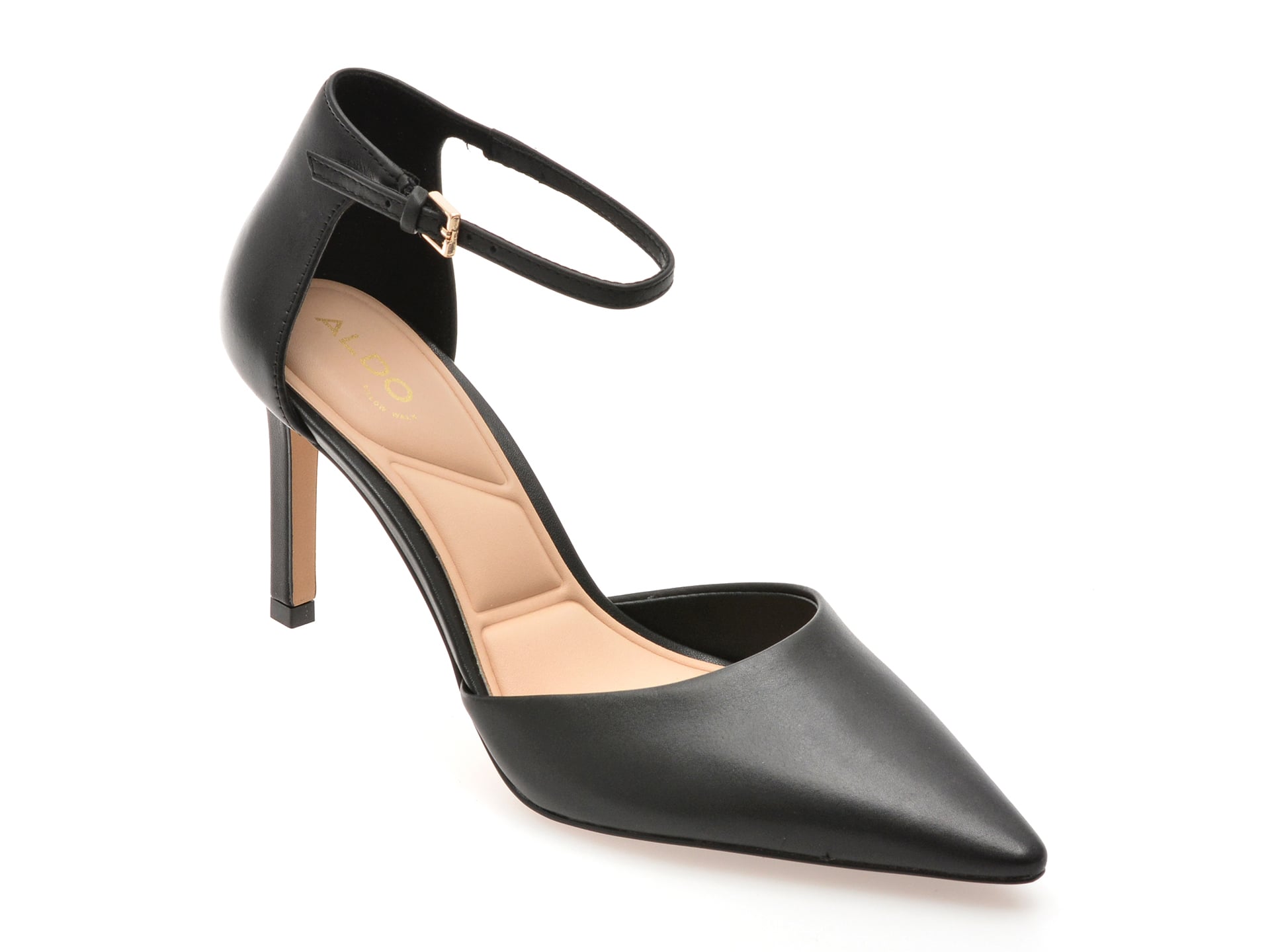 c554025550bef6f0aeb65409e44e682e511fe7a8995a081df2544eff3ba8f0a4 Pantofi dama eleganti ALDO negri, MERLO 001, din piele naturala - imagine 1