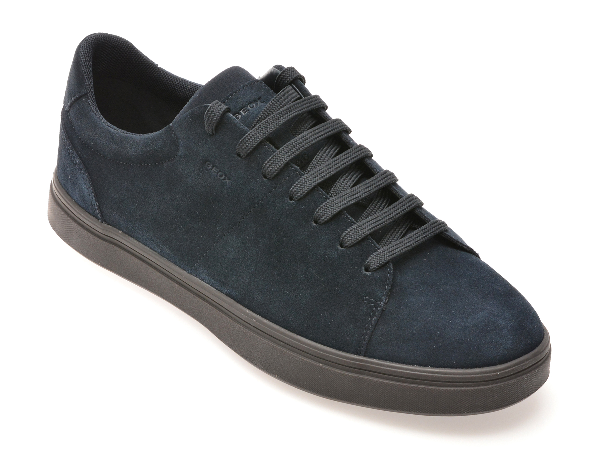 c7697b16bc4138ea5bbcaa3dc6e8c9b01862a7120d6084fa436f44ea0954e6c6 Pantofi sport GEOX bleumarin, U55LDA, din piele intoarsa - imagine 1