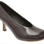Pantofi dama eleganti EPICA maro, 639801, din piele naturala lacuita