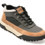 Ghete GRYXX negre, 95526, din piele naturala