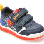 Pantofi sport GEOX bleumarin, B565ZB, din piele ecologica