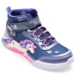 Ghete SKECHERS bleumarin, UNICORN CHASER, din material textil