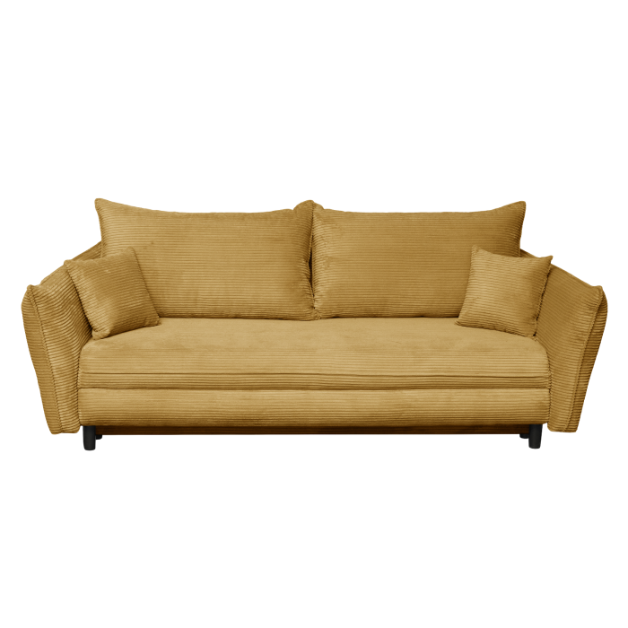 canapea-camille-extensibila-3-locuri-cu-arcuri-si-lada-depozitare-bej-238x115x95-cm-097273 Canapea CAMILLE extensibila, 3 locuri, cu arcuri si lada depozitare, mustar, 238x115x95 cm - imagine 1