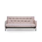 Canapea extensibila RENGE, 3 locuri, crem, 200x82x92 cm