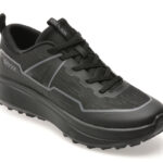 Pantofi sport GRYXX negri, F6083, din material textil