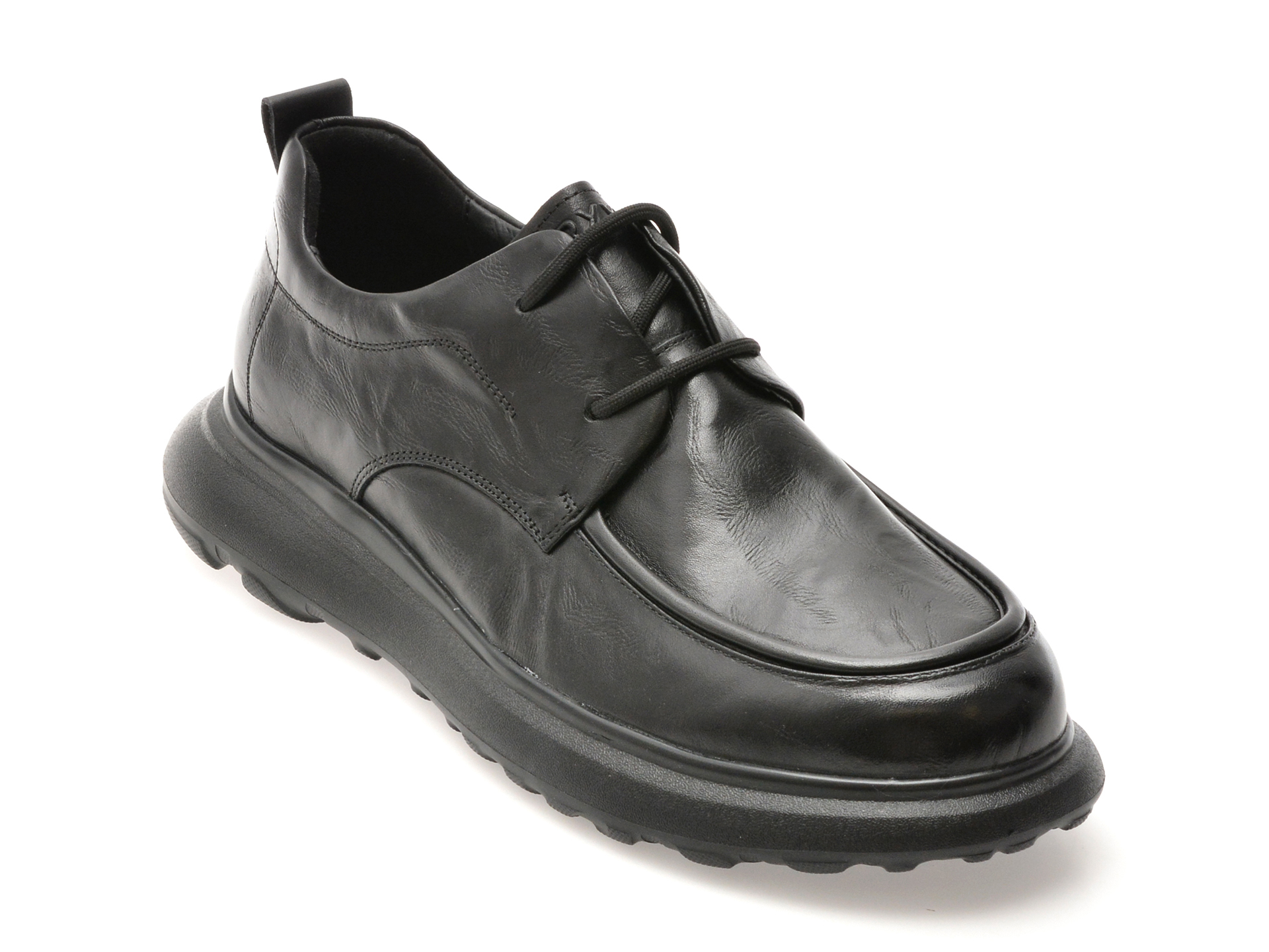 cb4fd2126506a8aa82840f911020efd1b3d97ae7b003b53ef6fcaf4d76191d44 Pantofi GRYXX negri, 56519, din piele naturala - imagine 1