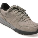 Pantofi sport SKECHERS gri, NETSON, din piele ecologica
