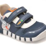 Pantofi sport GEOX bleumarin, B6555B, din material textil