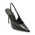 Pantofi dama eleganti ALDO negri, PUCKERUP 001, din piele ecologica
