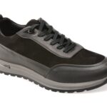 Pantofi sport GRYXX negri, 22202, din piele naturala