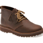 Ghete CLARKS maro, SOLSBURY DB, din piele naturala