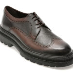Pantofi GRYXX maro, 26530, din piele naturala