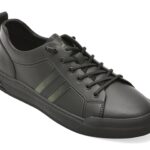 Pantofi sport CARIBU negri, V260005, din piele naturala