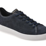 Pantofi sport GEOX bleumarin, U655KA, din piele intoarsa