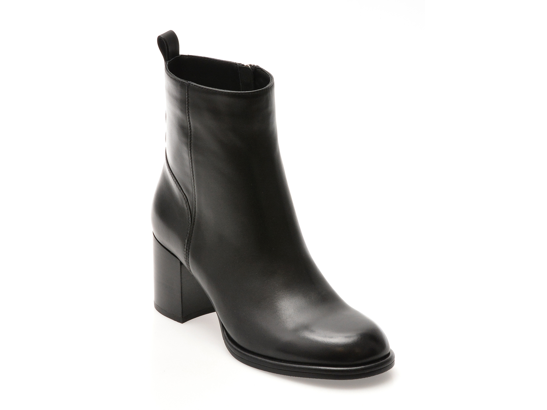 cff21f2a870d0072510b6bb7266ec410c745550a7b57e56156e37a91d80364de Ghete Femei EPICA PREMIUM negre, 601, din piele naturala - imagine 1