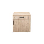 Comoda ECONO, 1 usa si 1 sertar, sherwood, 60x40x64,5 cm